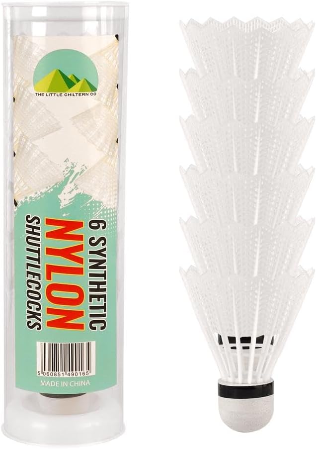 6 Pack Badminton Shuttlecocks